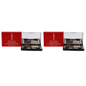 Vamp! Compact Duo Eyeshadow-006 Brown Vanilla-Pack2 Pupa Milano,0.078oz